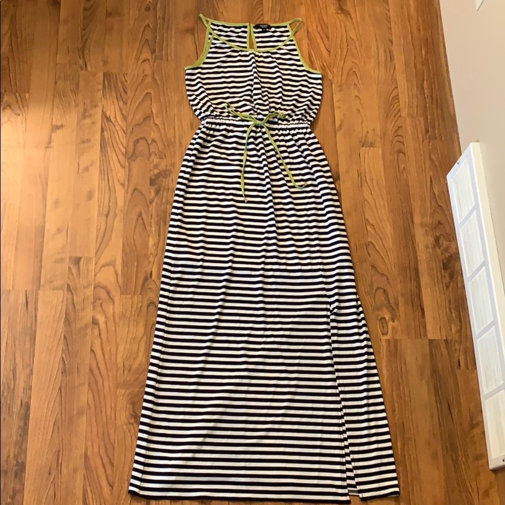 Striped maxi dress